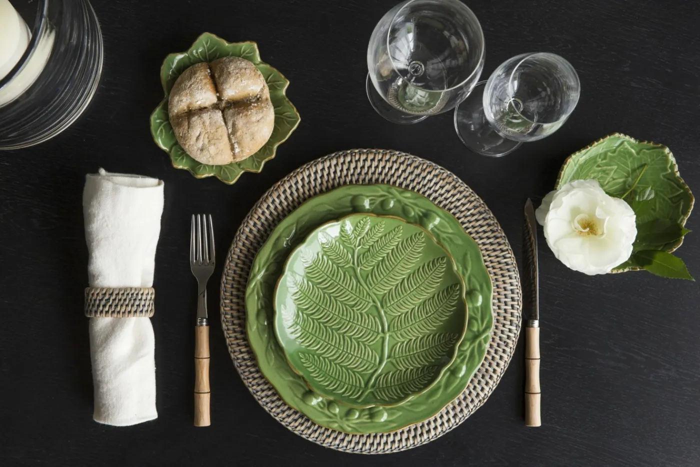 Décoration De Table|Accessoires<Flamant TOGO, rond de serviette, tressé, Gris