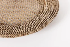 Sets De Table Et Porte-Couverts|Textile<Flamant TOGO, sous-plat, tressé Brun