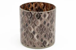 Porte Bougie, Chauffe-Plats Et Photophores|Porte Bougie, Chauffe-Plats Et Photophores<Flamant TOILE, photophore, verre, L Pourpre