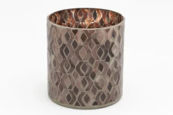 Porte Bougie, Chauffe-Plats Et Photophores|Porte Bougie, Chauffe-Plats Et Photophores<Flamant TOILE, photophore, verre, L Pourpre