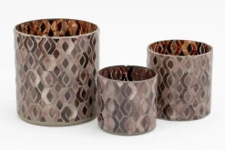 Porte Bougie, Chauffe-Plats Et Photophores|Porte Bougie, Chauffe-Plats Et Photophores<Flamant TOILE, photophore, verre, L Pourpre