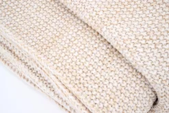 Plaids Et Couvre-Lits|Plaids Et Couvre-Lits<Flamant TOULOUSE, plaid, beige Blanccassé