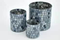 Porte Bougie, Chauffe-Plats Et Photophores|Porte Bougie, Chauffe-Plats Et Photophores<Flamant TRESH, photophore, verre, L Gris