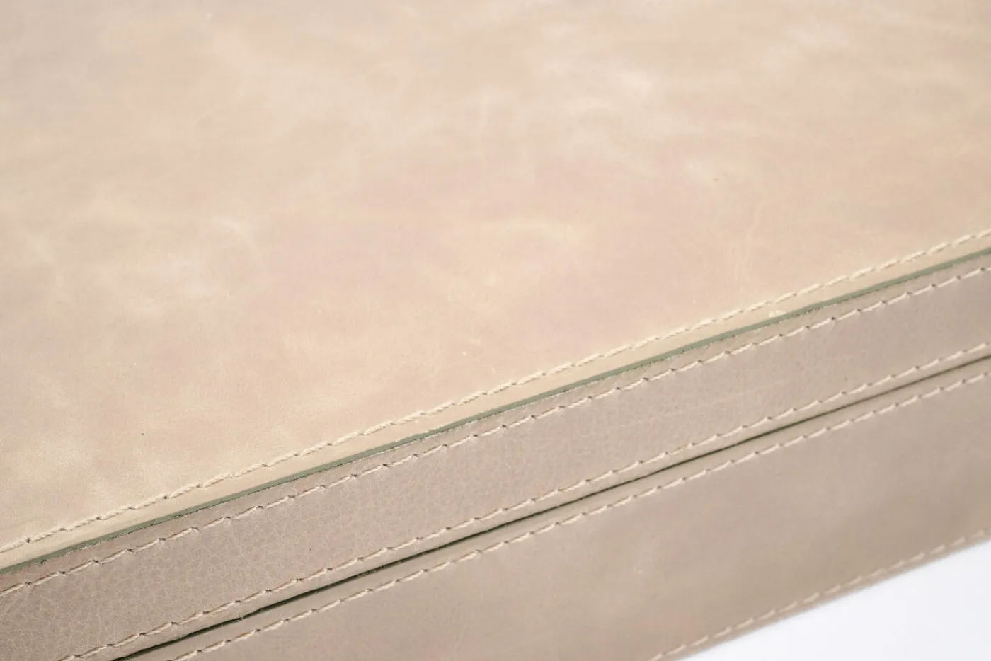 Paniers|Décoration<Flamant TUSCON, boîte à bijoux, cuir Brun