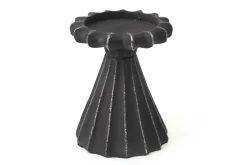 Chandeliers|Chandeliers<Flamant ULRIK, bougeoir, métal, L Noir