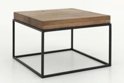 Tables D’Appoint & Consoles|Tables D’Appoint & Consoles<Flamant URBAN, bout de canapé, chêne et métal, brun clair Mixte
