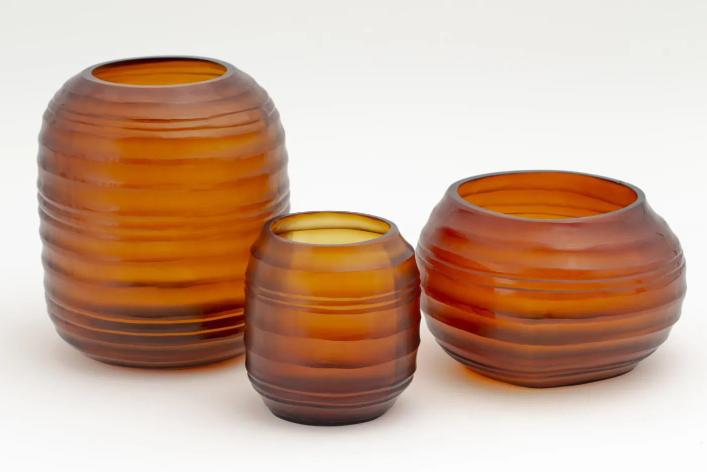 Pots Et Vases|Décoration<Flamant VERA, vase, verre, , 22x22x14 Orange
