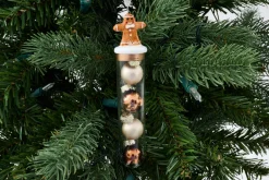 Boules De Noël|Boules De Noël<Flamant VERCELLI, pendentif Noël Mixte
