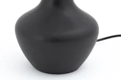 Lampes|Lampes De Table Et De Bureau<Flamant VERDANA, lampe de table, bois, Noir
