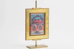 Statuettes Et Objets|Décoration<Flamant VERDU, chevalet, L Or