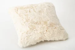 Coussins Décoratifs|Coussins Décoratifs<Flamant VERONICA, coussin, fausse fourrure Blanc