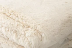 Plaids Et Couvre-Lits|Plaids Et Couvre-Lits<Flamant VERONICA, plaid, fausse fourrure Blanc
