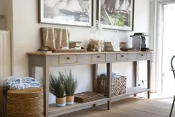 Tables D’Appoint & Consoles|Tables D’Appoint & Consoles<Flamant VIRESA, table console, bois, 4 tiroirs