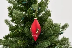 Boules De Noël|Boules De Noël<Flamant VITTORIA, pendentif Noël Rouge