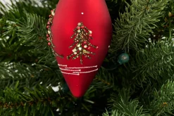 Boules De Noël|Boules De Noël<Flamant VITTORIA, pendentif Noël Rouge