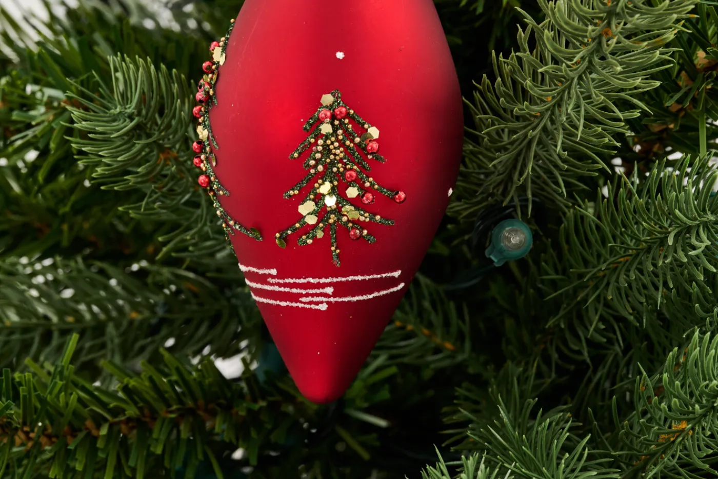 Boules De Noël|Boules De Noël<Flamant VITTORIA, pendentif Noël Rouge