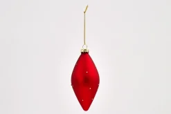 Boules De Noël|Boules De Noël<Flamant VITTORIA, pendentif Noël Rouge