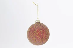 Boules De Noël|Boules De Noël<Flamant VOCALE, boule de Noël Rose
