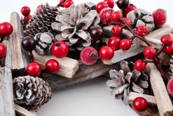 Couronnes De Noël|Couronnes De Noël<Flamant VOLTI, guirlande, S Mixte