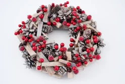 Couronnes De Noël|Couronnes De Noël<Flamant VOLTI, guirlande, S Mixte