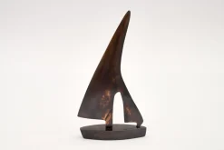 Statuettes Et Objets|Décoration<Flamant WALT, voilier, , S Brun