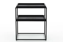 Tables D’Appoint & Consoles|Tables D’Appoint & Consoles<Flamant WILLIA, bout de canapé, métal et cuir Mixte