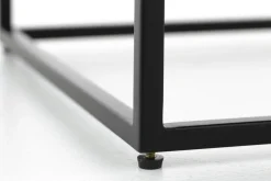 Tables D’Appoint & Consoles|Tables D’Appoint & Consoles<Flamant WILLIA, bout de canapé, métal et cuir Mixte