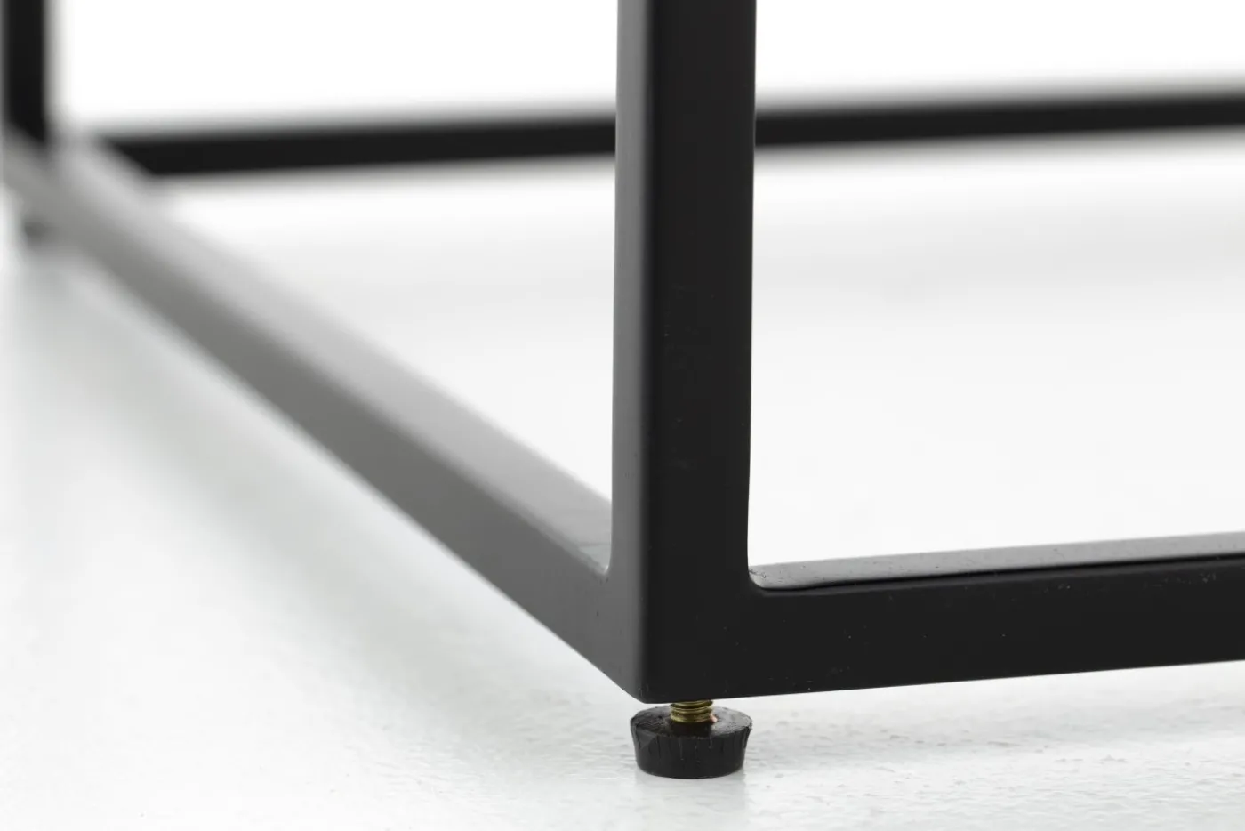 Tables D’Appoint & Consoles|Tables D’Appoint & Consoles<Flamant WILLIA, bout de canapé, métal et cuir Mixte