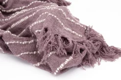 Plaids Et Couvre-Lits|Plaids Et Couvre-Lits<Flamant WRINGTON, plaid, violet Pourpre