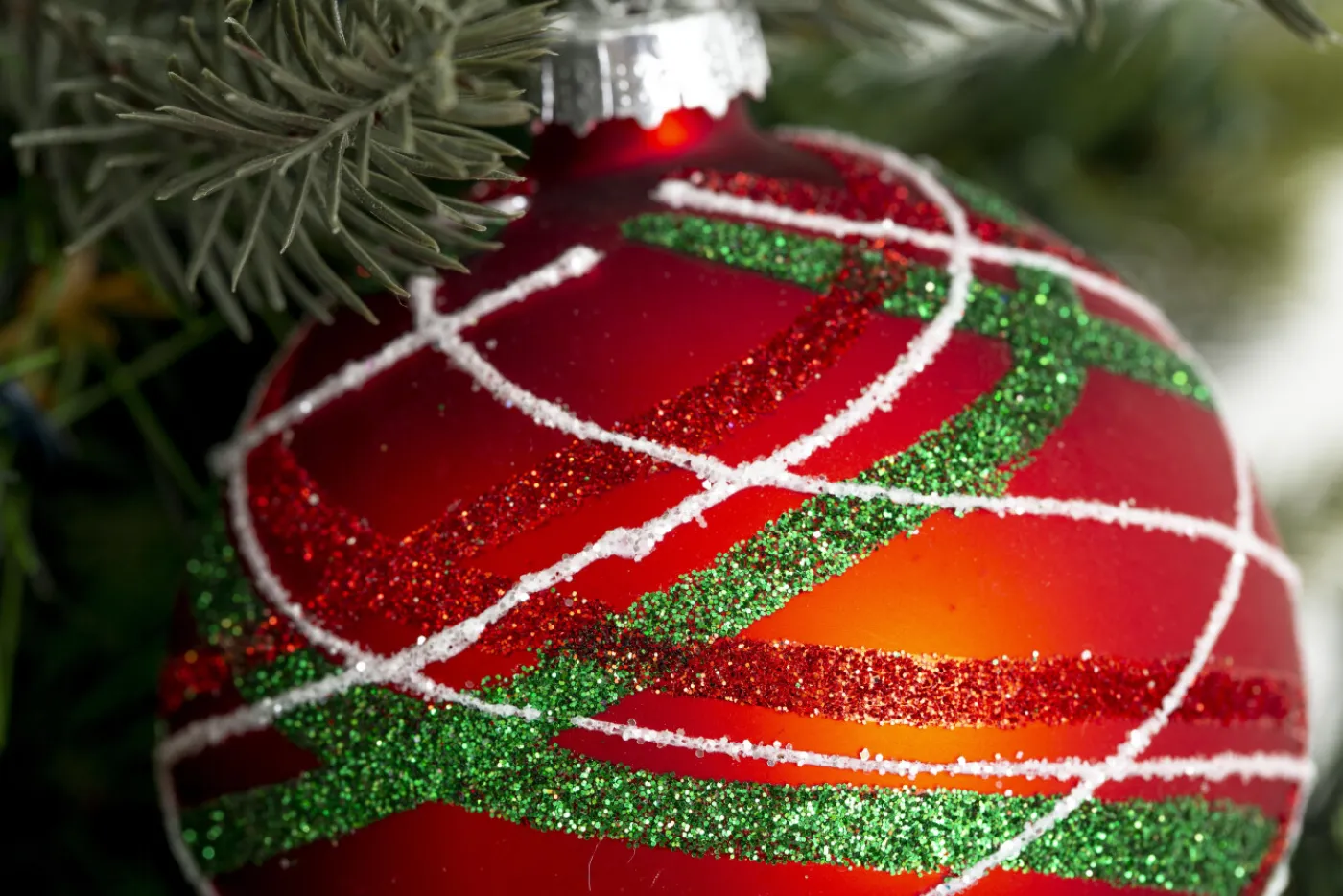 Boules De Noël|Boules De Noël<Flamant XIN, boule de Noël Rouge