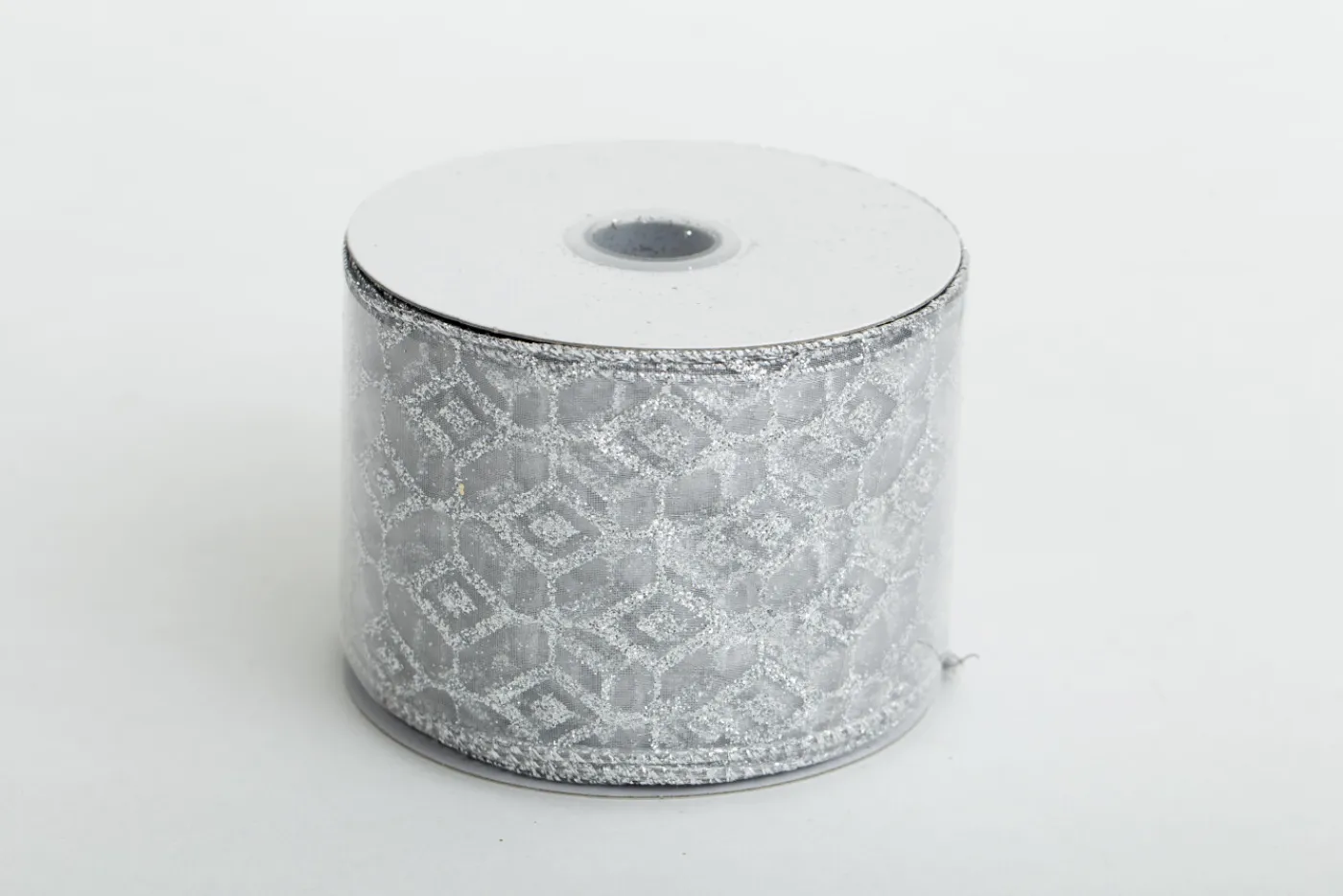 Décoration De Noël|Décoration De Noël<Flamant YIN, ruban, Argent
