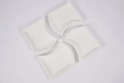 Plats|Plats<Flamant YUNI, coupe, céramique, , set de 4 Blanc