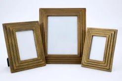 Cadres Photo|Cadres Photo<Flamant YVONNE, cadre photo, laiton antique, 20x25 Or