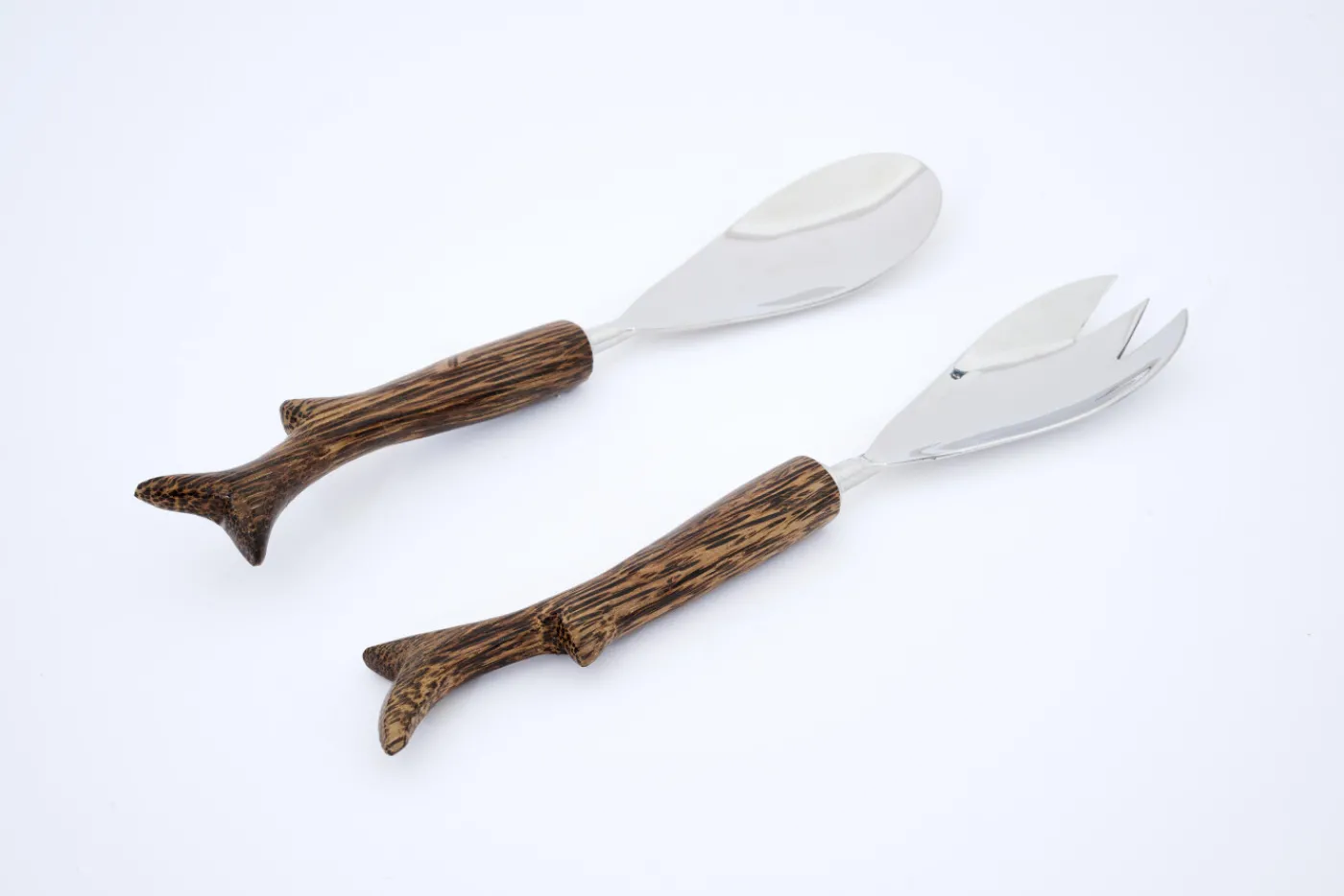 Couverts|Couverts<Flamant ZAC, couverts à salade, set de 2 Brun