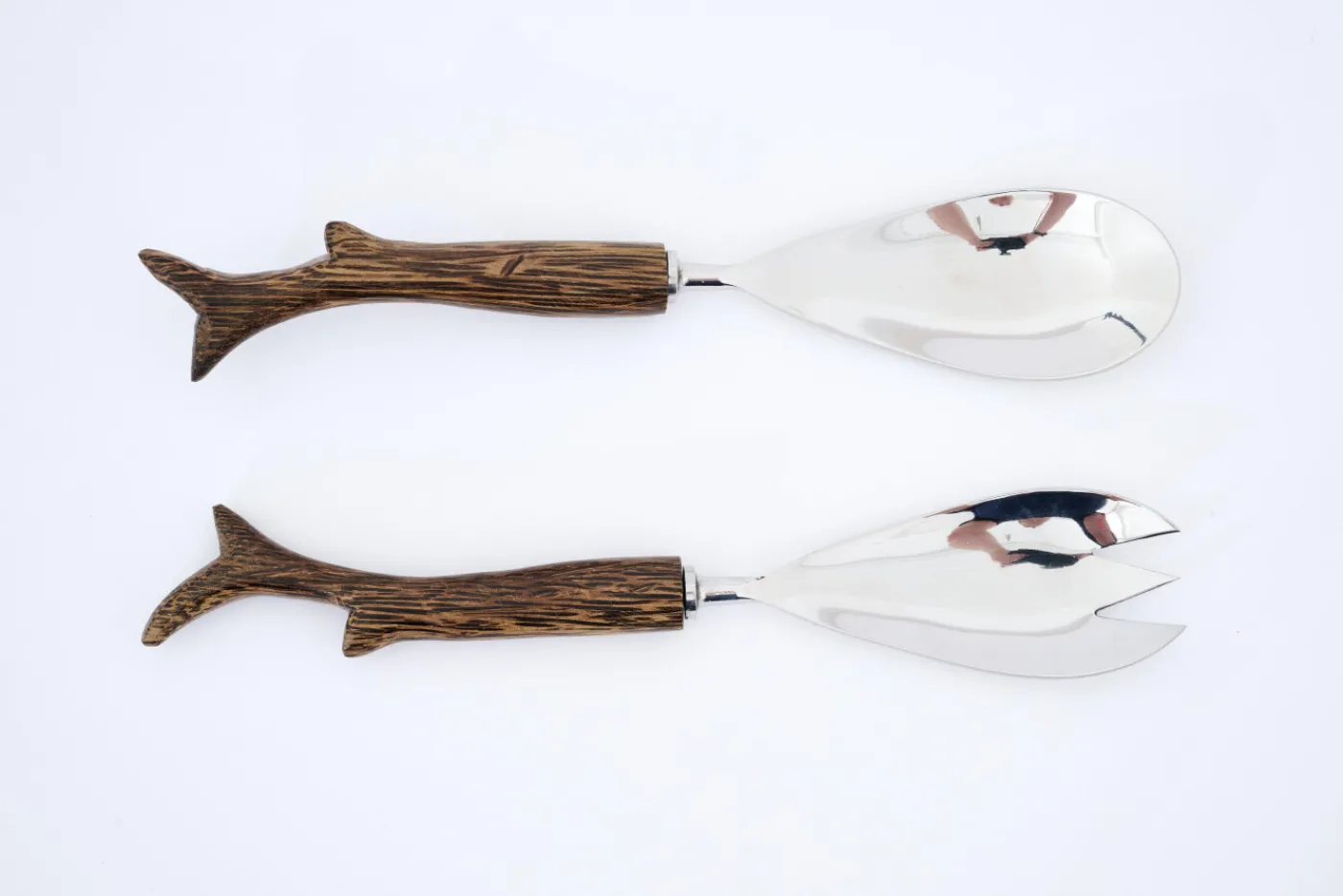Couverts|Couverts<Flamant ZAC, couverts à salade, set de 2 Brun
