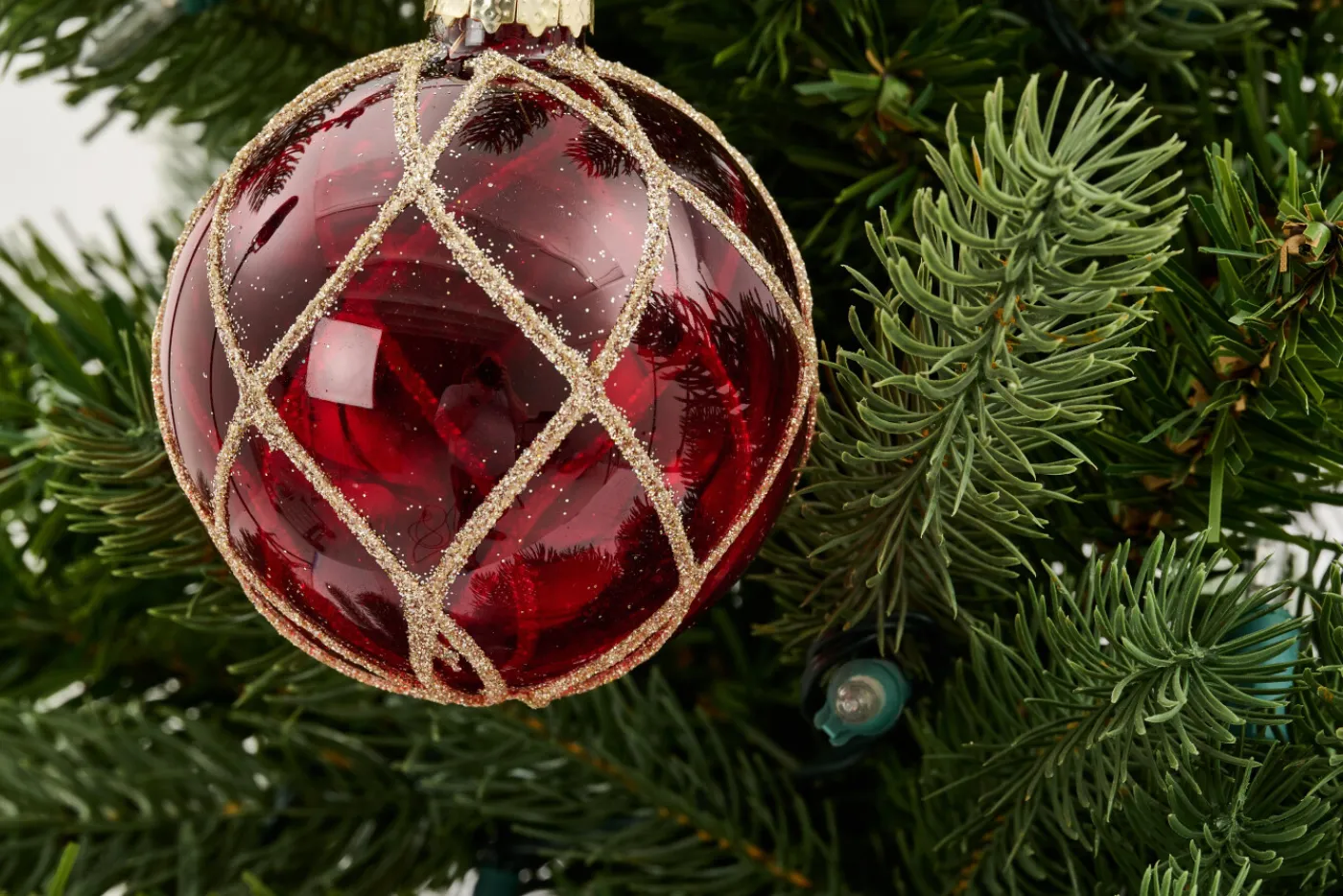 Boules De Noël|Boules De Noël<Flamant ZARIAS, boule de Noël Rouge