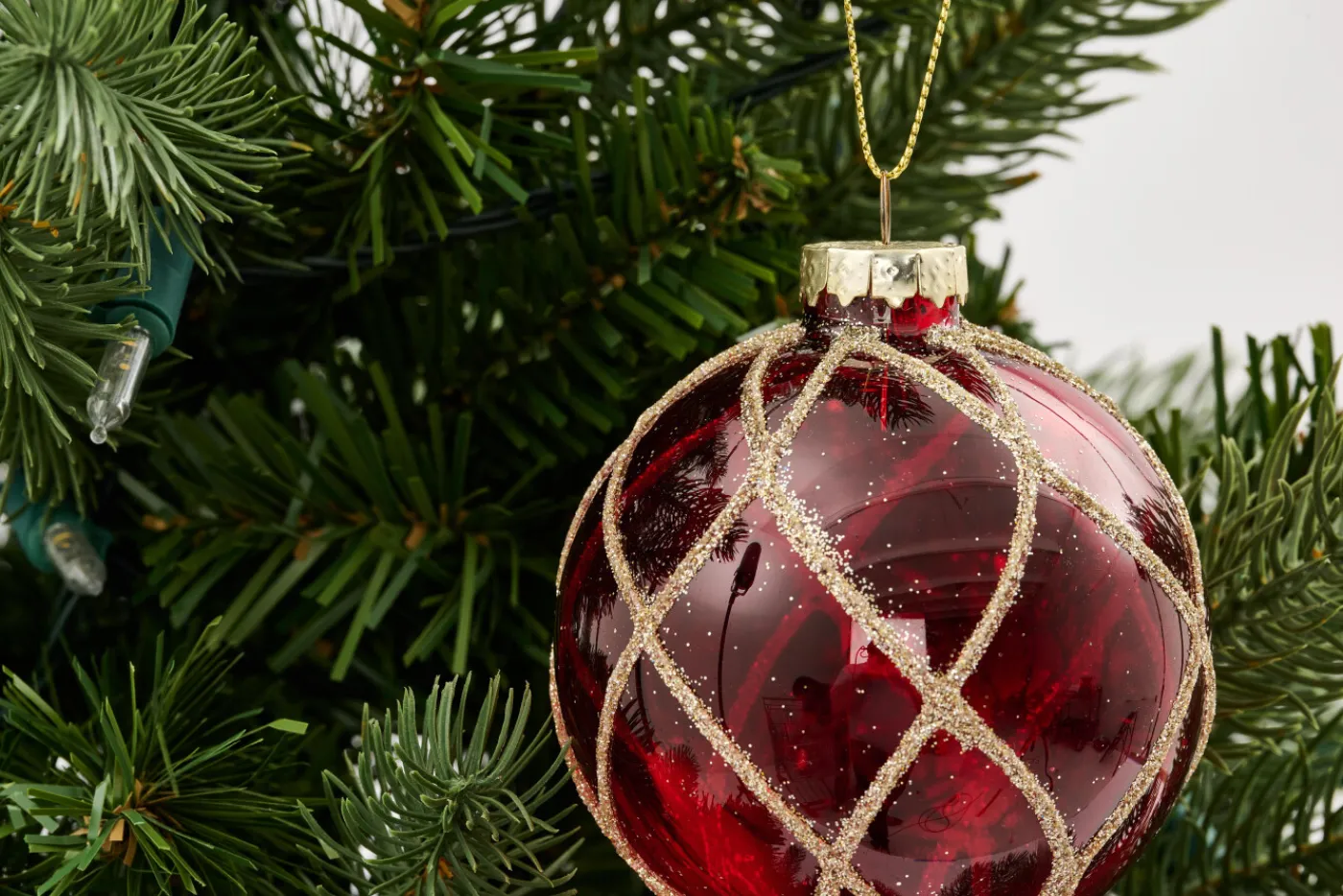 Boules De Noël|Boules De Noël<Flamant ZARIAS, boule de Noël Rouge