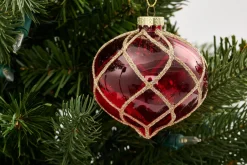 Boules De Noël|Boules De Noël<Flamant ZARIAS, pendentif Noël, modèle 1 Rouge