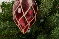 Boules De Noël|Boules De Noël<Flamant ZARIAS, pendentif Noël, modèle 2 Rouge