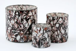 Porte Bougie, Chauffe-Plats Et Photophores|Porte Bougie, Chauffe-Plats Et Photophores<Flamant ZERA, photophore, verre, S Mixte